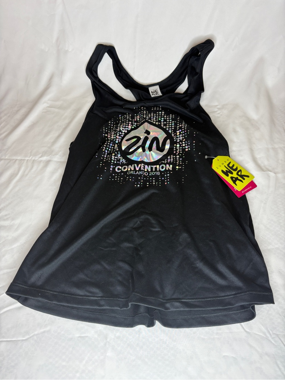Zumba Fitness Black Racerback Tank from 2018 ZIN CON